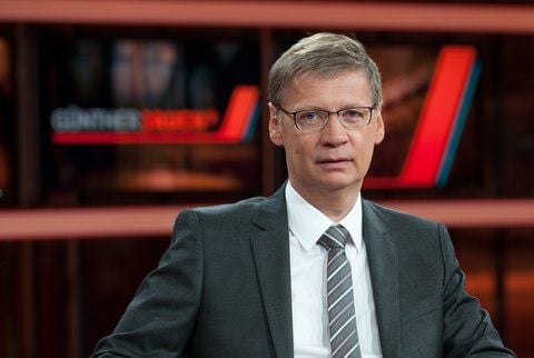 Der Moderator Günther Jauch.