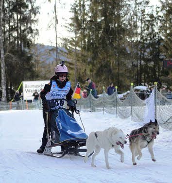 Mia auf der Strecke