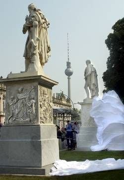 Die Statuen der preußischen Genräle Gerhard von
