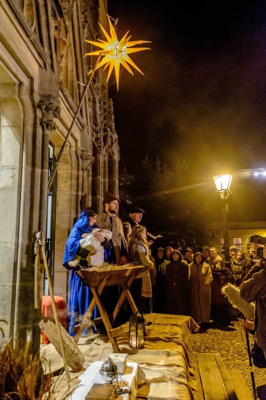 Im vergangenen Jahr fand das Weihnachtsspiel draußen statt. In diesem Jahr geht es in die Kirche.