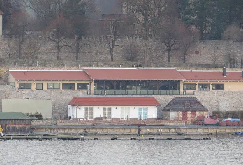 Kein Restaurantbetrieb ist derzeit in der Orangerie.
