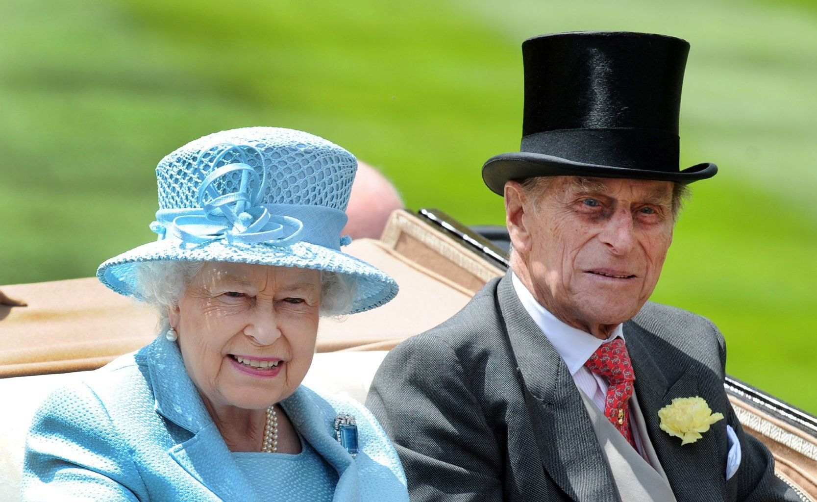 Königin Elizabeth II. und ihr Mann Prinz Philip