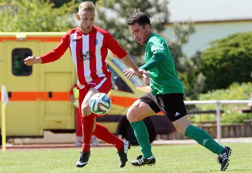 Thales Marcel Tietze (re.) hatte es schwer gegen Andy Wipperling.