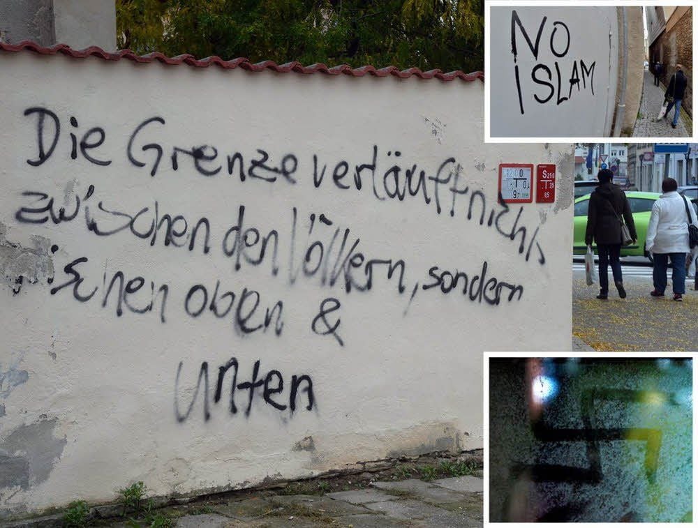 Ob Sachbeschädigung oder Straftat hängt nicht zuletzt vom Inhalt der „Botschaft“ ab.