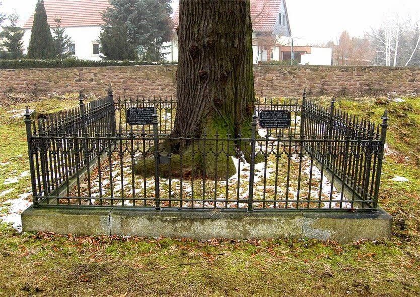 Soll schöner werden: Grab von Carl Adolf Senff in Ostrau