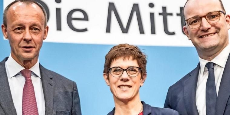 An diesem Donnerstagabend stellen sich die Kandidaten für den CDU-Vorsitz in Lübeck auf der ersten von acht Regionalkonferenzen den Mitgliedern vor.