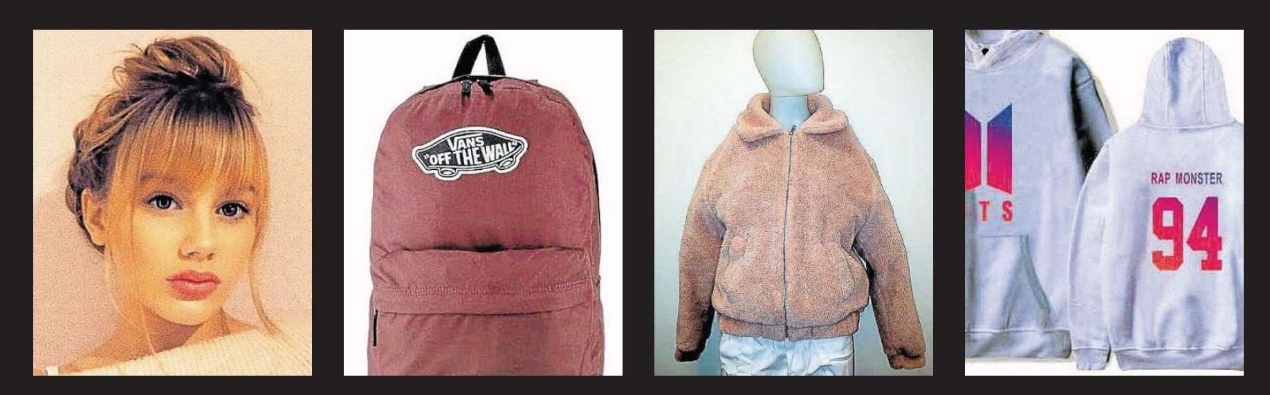 Rebecca (15) verschwand auf dem Schulweg. Die Polizei veröffentlichte am Wochenende Bilder ihres Rucksacks und ihrer Kleidung.