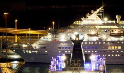 Die «Louis Majesty» befand sich auf einer Kreuzfahrt im westlichen Mittelmeer und war auf dem Weg von Barcelona nach Genua in Italien. (FOTO: DPA)