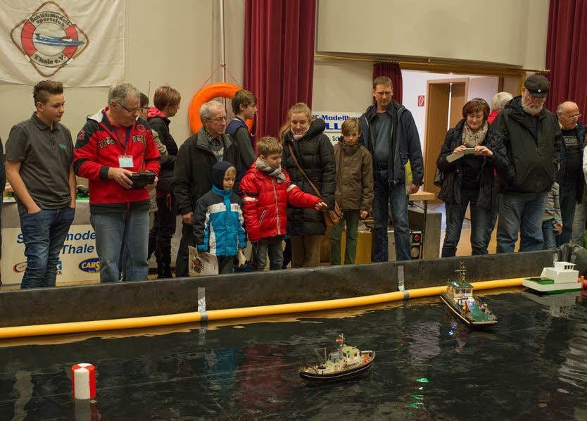 Auch andere Vereine, wie der Schiffsmodellsportclub, waren dabei.