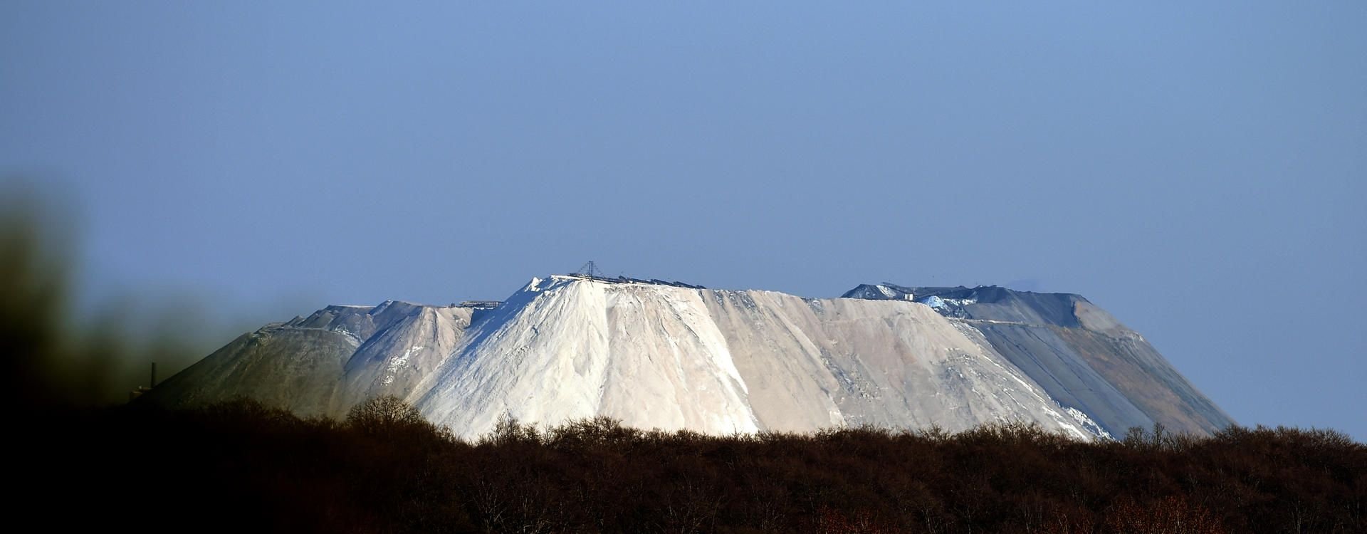 Der Kaliberg von Wunstorf-Bokeloh (Niedersachsen).