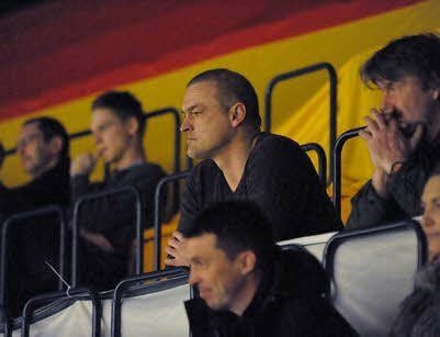 Stummer Zaungast: Sven Liesegang saß beim letzten DRHV-Heimspiel gegen Baunatal auf der Tribüne.