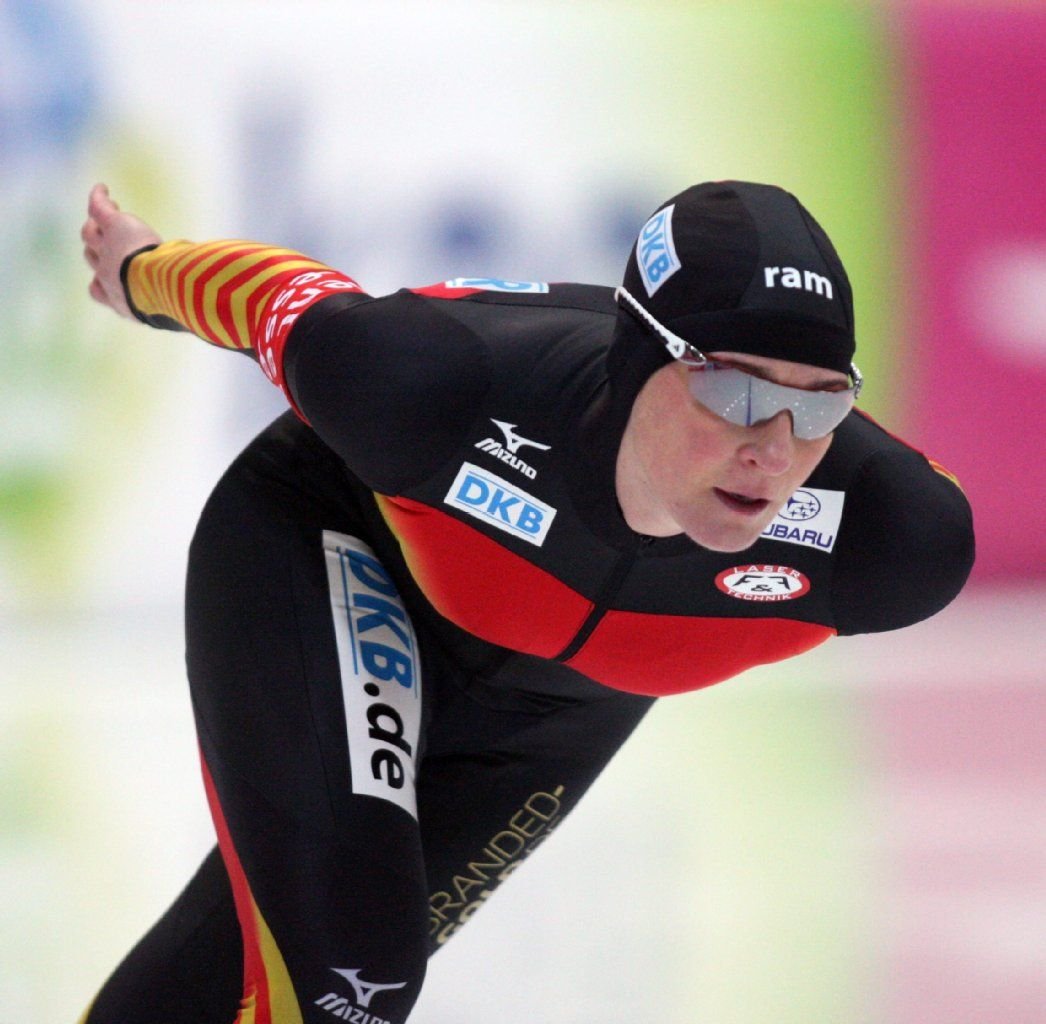 Claudia Pestein bei ihrem 5.000-Meter-Rennen in Kasachstaan.