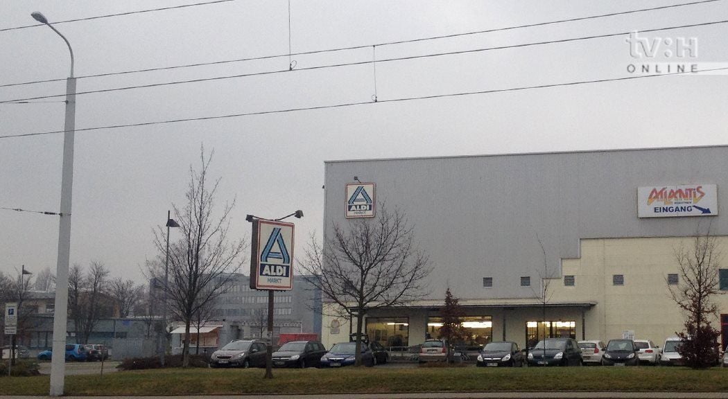 Die Aldi-Filiale in der Delitzscher Straße schließt am 7. Februar.