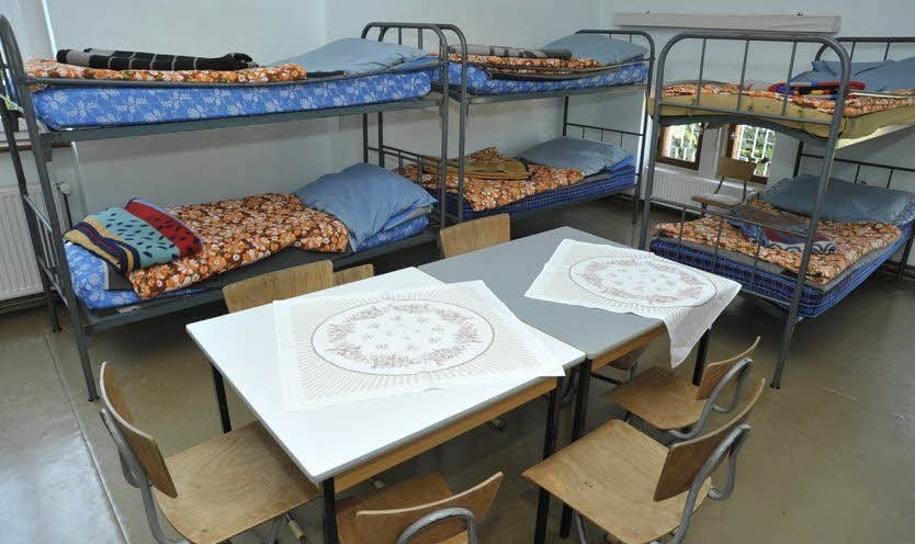 Bis zu 60 Personen können hier übernachten.