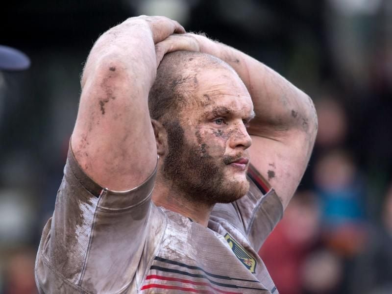 Gezeichnet von Enttäuschung: Haupt muss mit deutscher Rugby-Nationalmannschaft in die Relegation. Foto: Jürgen Kessler