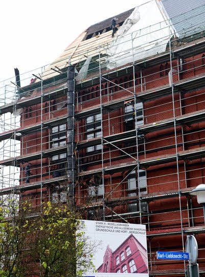 Die Baustelle Bergschule