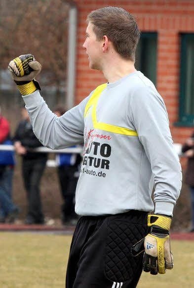 Fortuna-Keeper Robert Nowak hielt auch gegen Stolberg überragend.