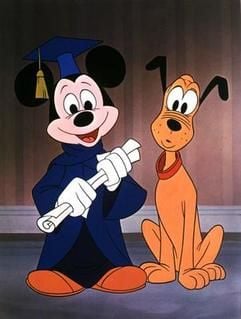 Micky Maus und Pluto gehören zu den populärste Zeichentrickfigur der Walt Disney-Studios. (Foto: dpa)