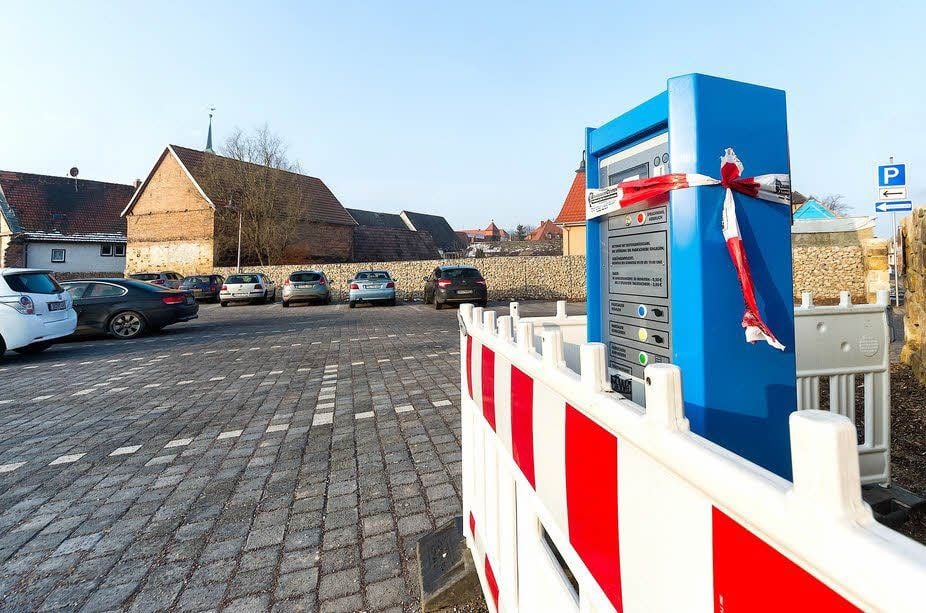 Parkplatz an der Lindenstraße in Bad Lauchstädt