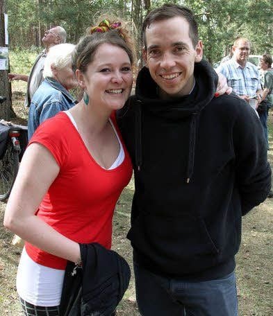 Paula Erausquin, Freundin von Peter Schmidt, stammt aus Argentinien.