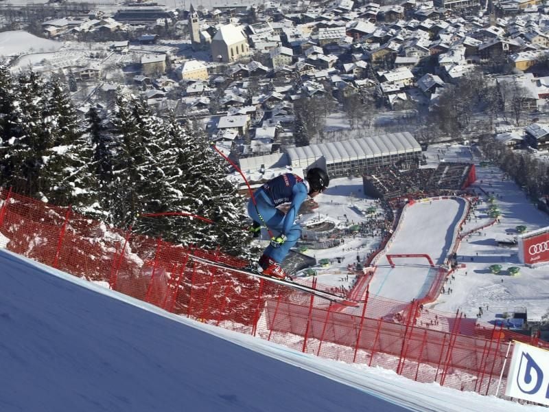 Der Norweger Aleksander Aamodt Kilde gewann das letzte Training in Kitzbühel. Foto: Alessandro Trovati