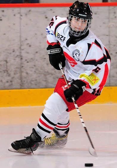 Irene Heise will als Eishockey-Spielerin hoch hinaus.