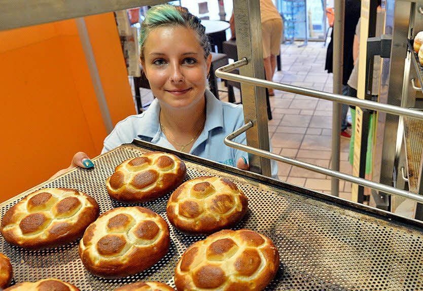 Im „Backwerk“ beginnt der Tag für Melanie Henning frühzeitig.