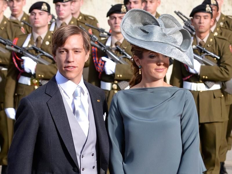 Prinz Louis und Prinzessin Tessy von Luxemburg 2012. Foto: Christophe Karaba