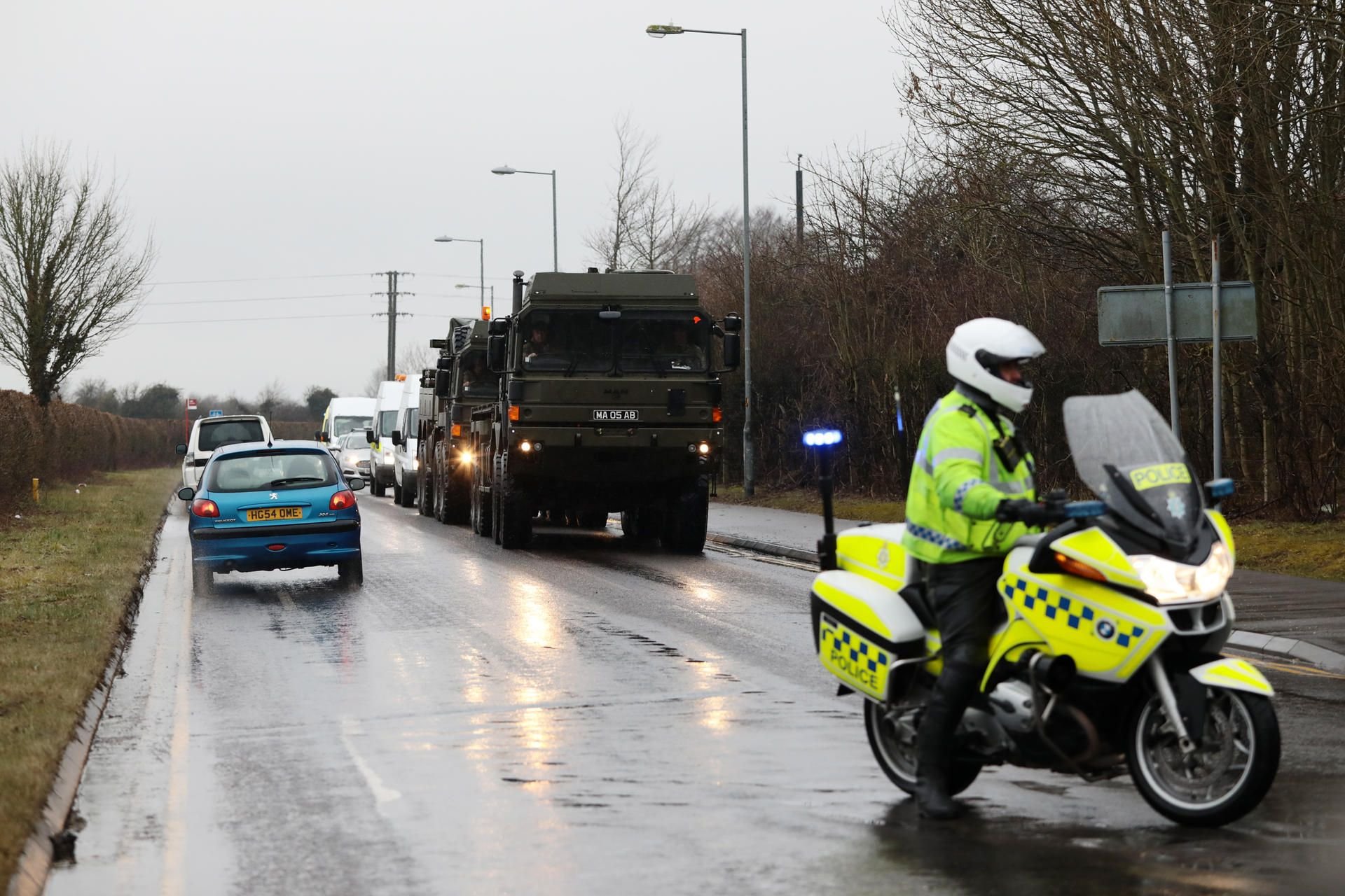Das Militär unterstützt die britische Polizei im Fall des russischen Ex-Spion