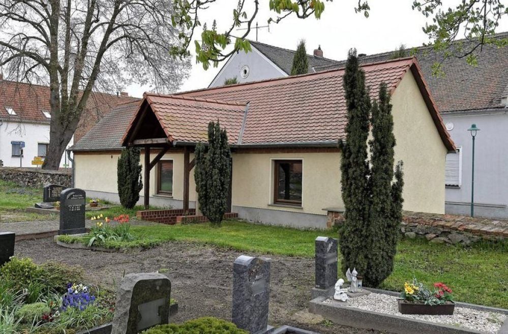 Die Trauerhalle von Mühlstedt soll umgebaut werden.