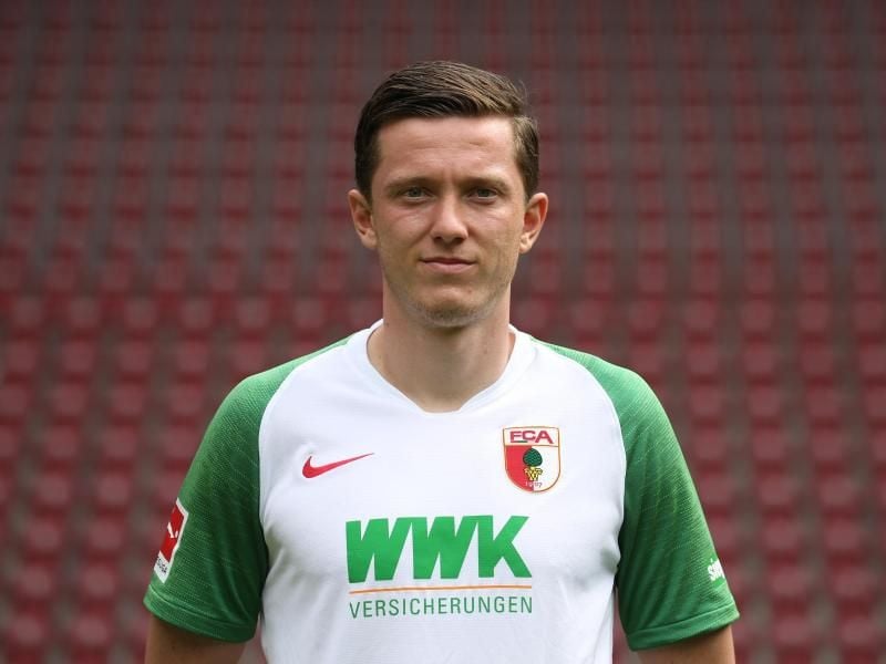 Darf beim FC Augsburg wieder mittrainieren: Michael Gregoritsch. Foto: Karl-Josef Hildenbrand/dpa
