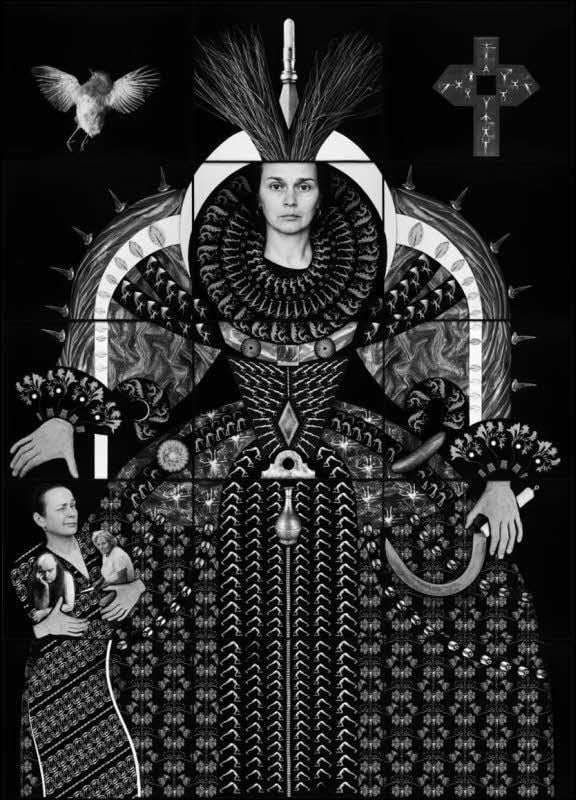 Zofia Kulik: „The Splendour of Myself“ (Collage, 2007)