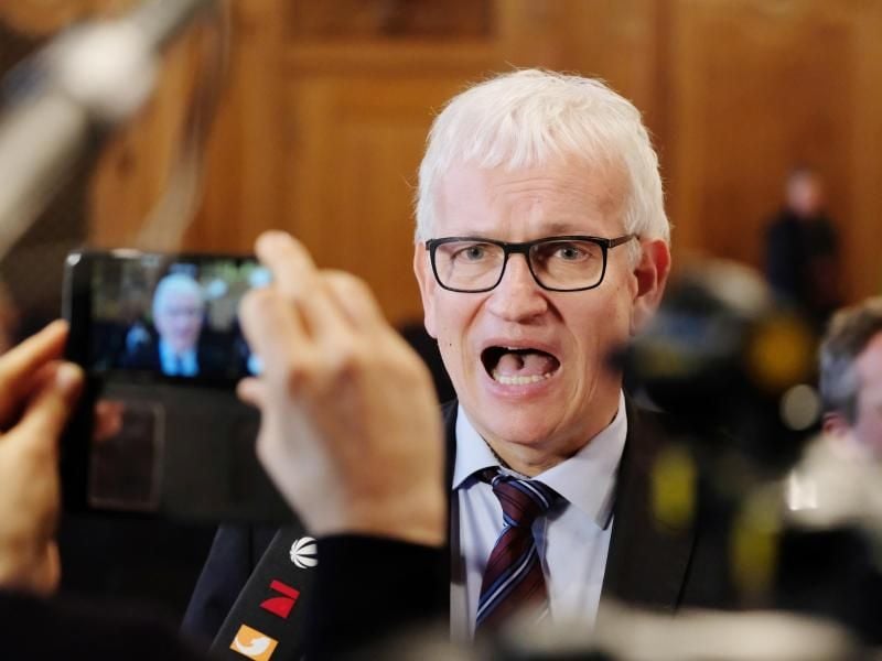 Jürgen Resch, Geschäftsführer der Deutschen Umwelthilfe e.V., im Bundesverwaltungsgericht. Foto: Sebastian Willnow