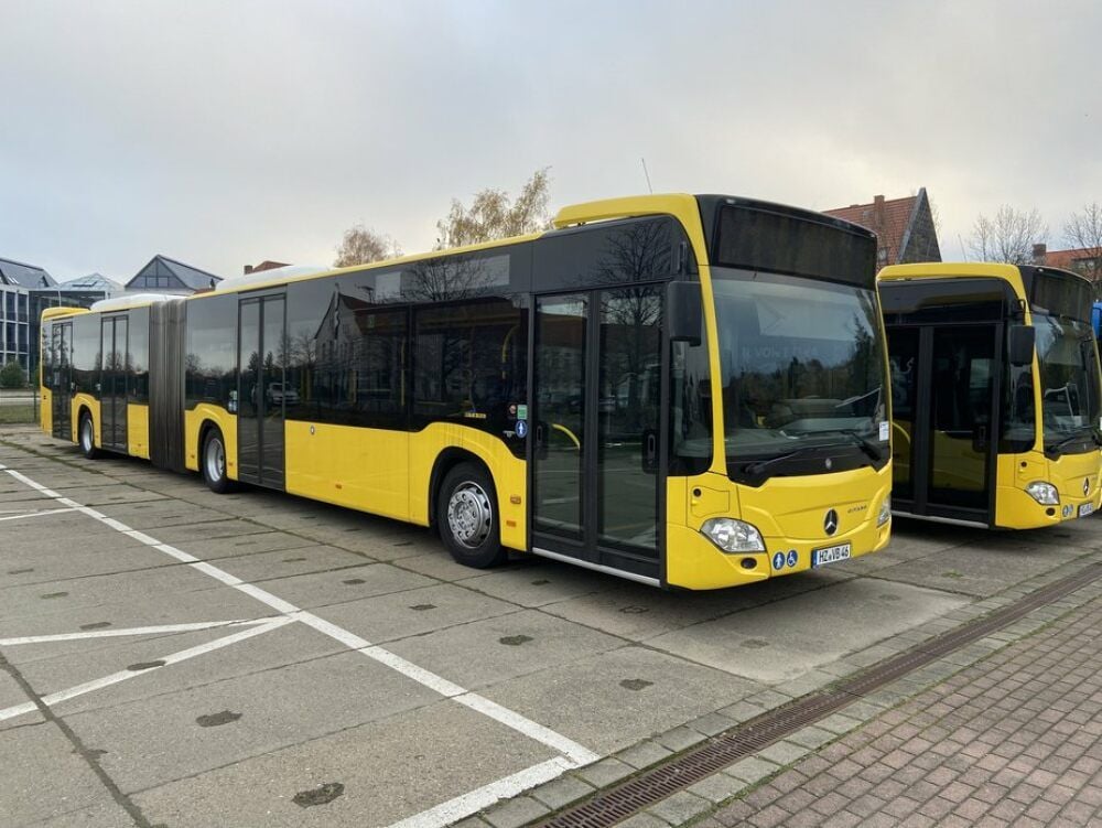 115 Stehplätze gibt es in den Gelenkbussen, die die HVB gekauft hat.