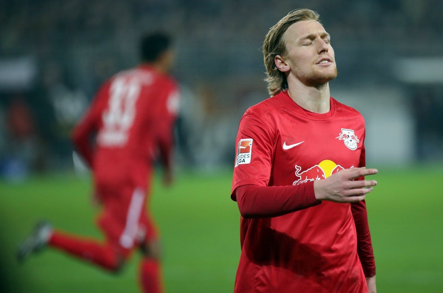 Zu viele Chancen vergeben: Auch Emil Forsberg hatte einen Treffer für RB Leipzig mehrfach auf dem Fuß.