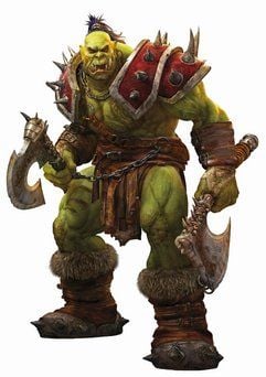 Trend zu immer ausgefeilteren Ausrüstungen: Manche Spieler kennen beim Gestalten ihrer Spielfigur keine Grenzen - im Bild ein Ork aus dem Online-Rollenspiel «World of Warcraft». (Foto: dpa)