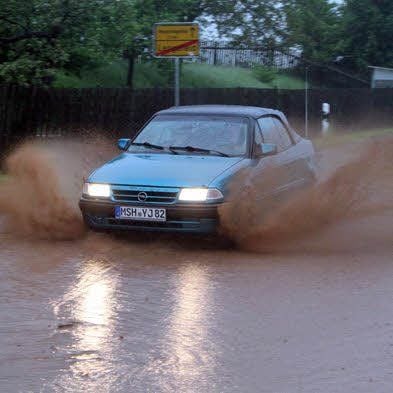 So sah es am späten Freitagabend in Lengefeld aus.