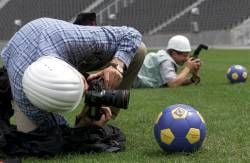 Foto-Shooting im Berliner Olympiastadion