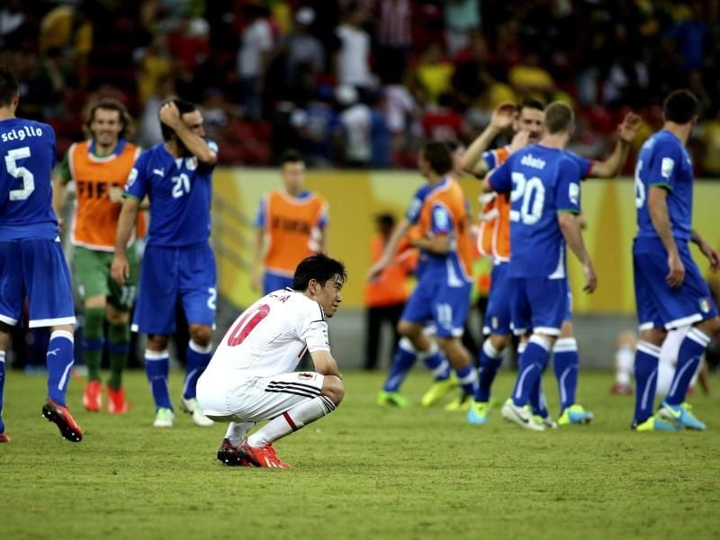 Die Italiener gewannen am Ende glücklich mit 4:3 gegen Japan. Foto: Sebastiao Moreira