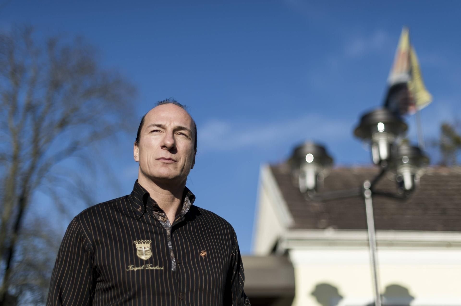 Peter Fitzek, König von Neudeutschland , aufgenommen im Jahr 2016.