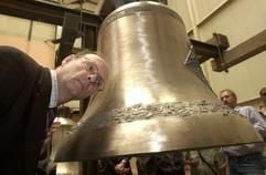 Glocke für die Dresdner Frauenkirche. (Foto: dpa)