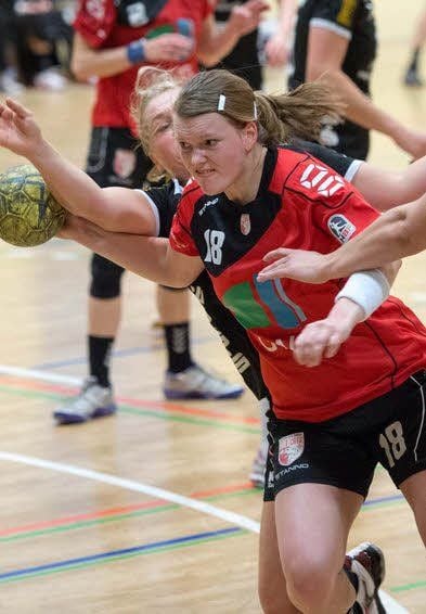 Eileen Uhlig zeigte kurz vor Schluss Nerven.