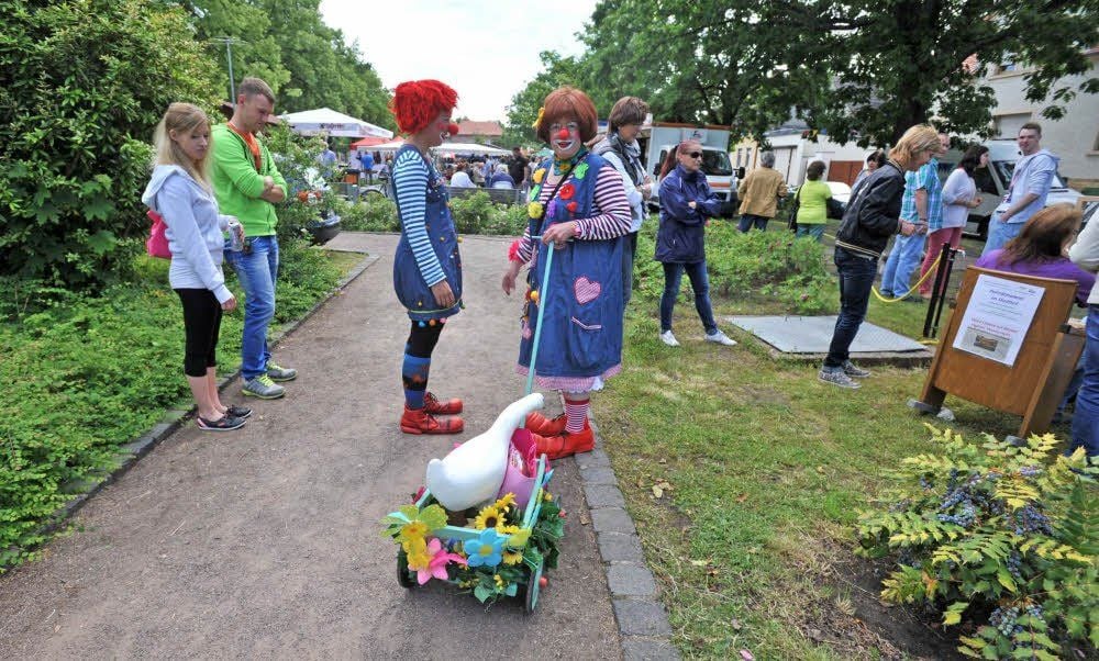 Das Vereins- und Familienfest in Wolfen.