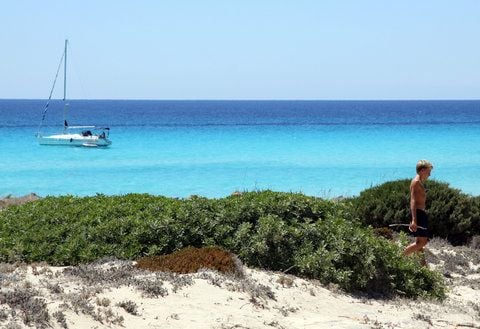 Noch ist Formentera nicht so überlaufen wie Mallorca oder Ibiza. (FOTO: DPA)