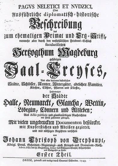 Die Chronik des „Saal-Kreyses“ beschreibt die Flussschwinde.