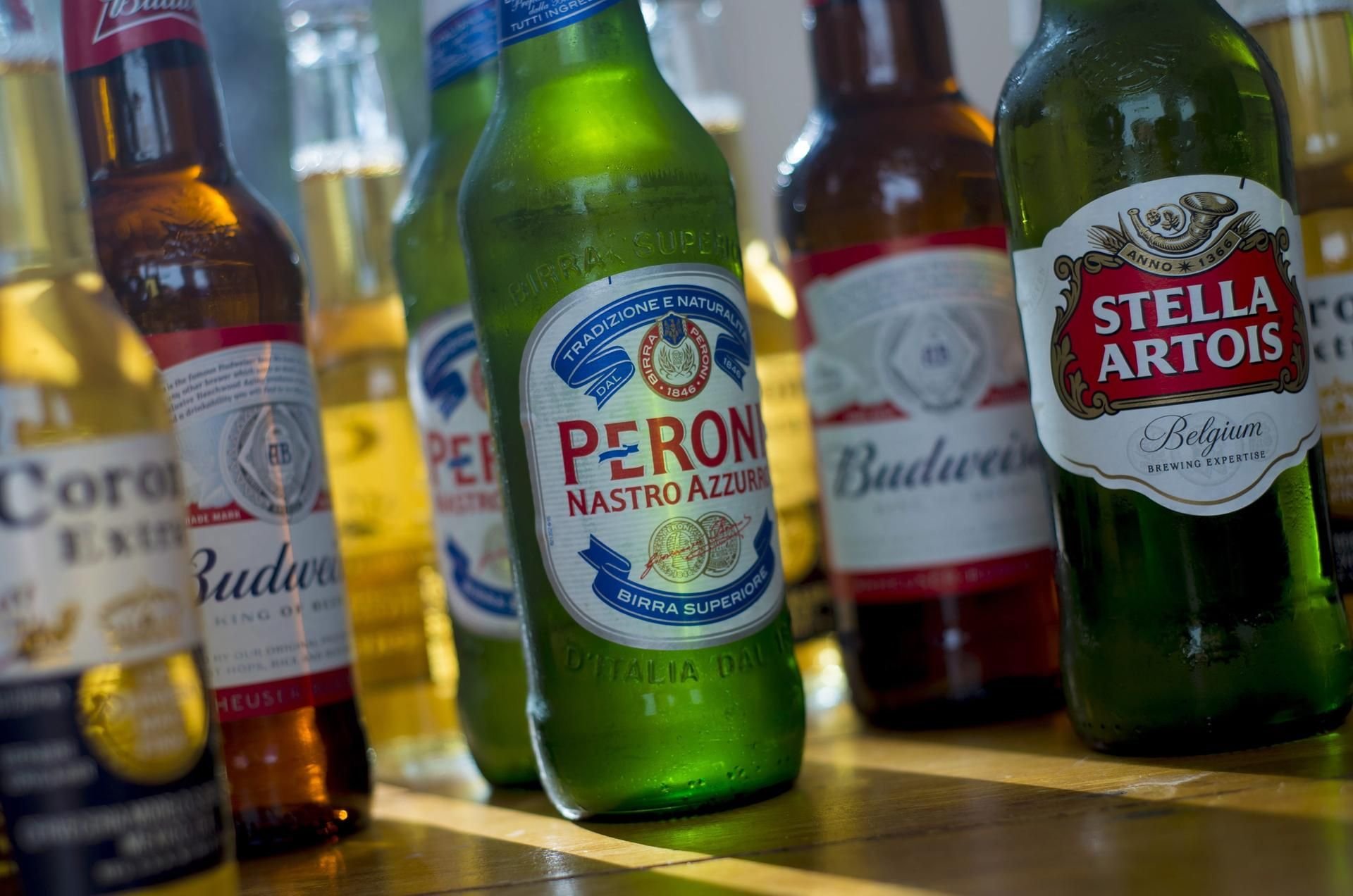 Anheuser Busch besitzt weltweit zahlreiche Biermarken.