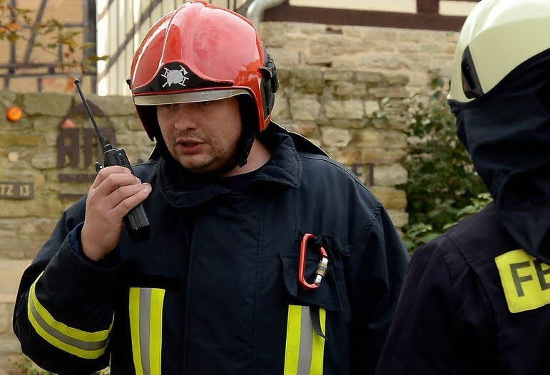 Kristian Holitschke, Sachgebietsleiter Brand- und Katastrophenschutz Zeitz.