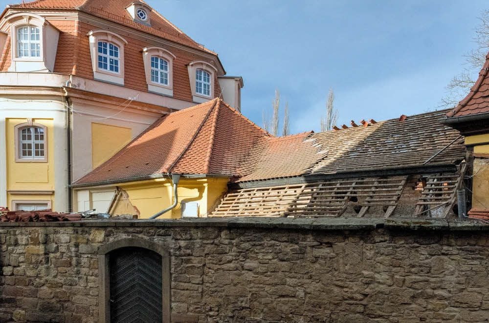 Das alte Foyer des Kursaals wird abgerissen.