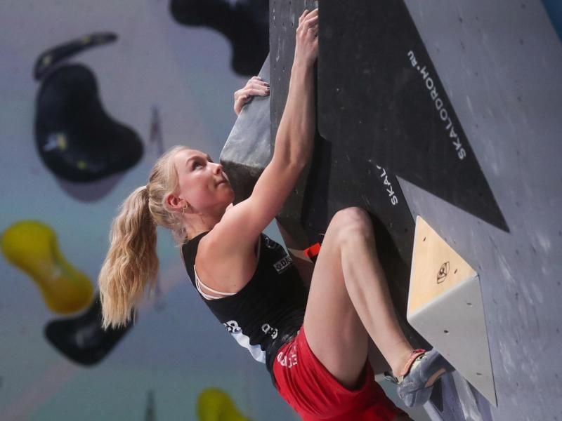Hat bei der EM in Russland einen Medaille knapp verpasst: Lucia Dörffel. Foto: Sergei Fadeichev/TASS/dpa