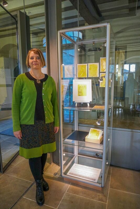 Die Künstlerin Marion Münzberg plant einen Neuanfang.